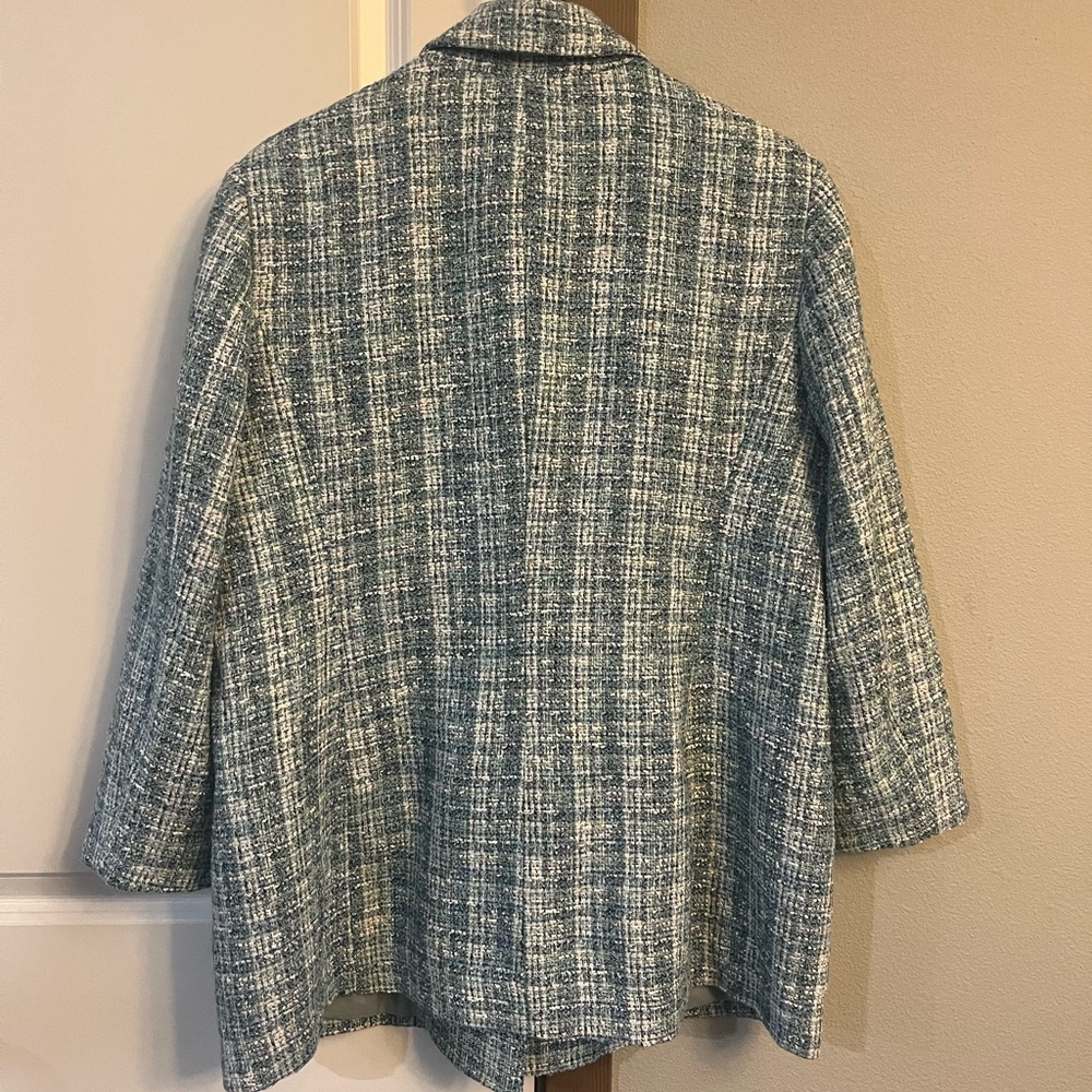 JOSEPH RIBKOFF Double Breasted Tweed Blazer - Picture 7 of 9
